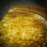 Industrial mailroom desk - patina - France 1950s