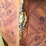 Pair chevets Louis XV marble breccia Violette