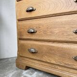 Chiffonier commode chêne 1950