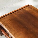Table basse brutaliste, design hollandais, années 1970