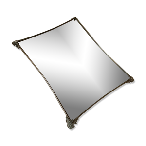 Miroir en metal argenté
