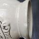 Vintage wine jug in German Westerwald stoneware 1/4L — "golden wine..."