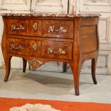 Marquetry chest of drawers