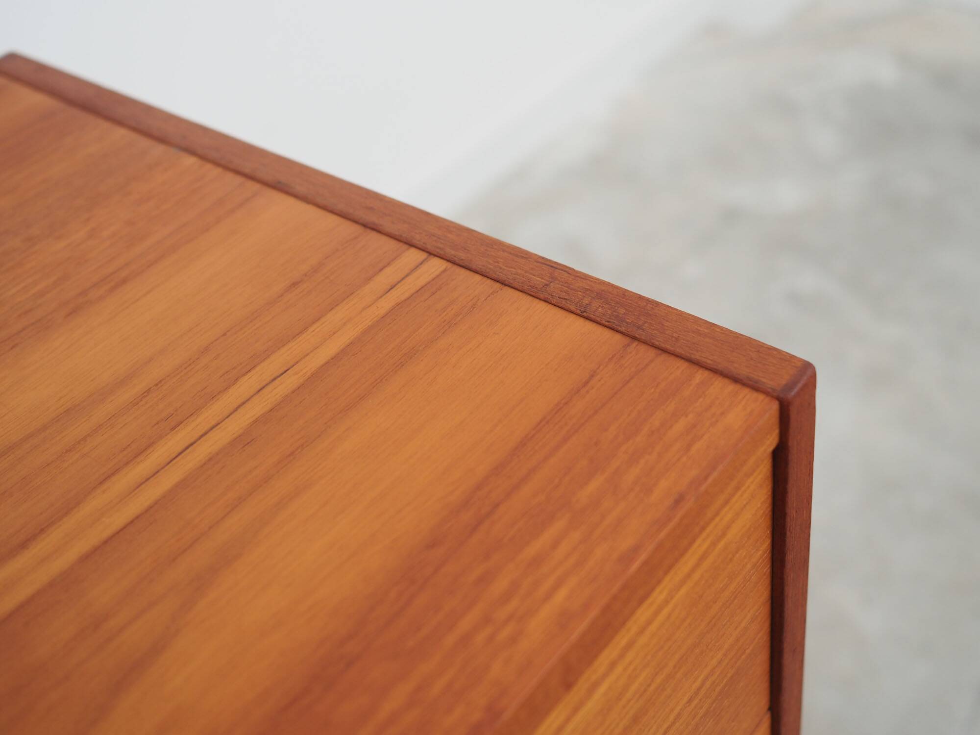 Teak chest of drawers, Danish design, 1970s, made in Denmark