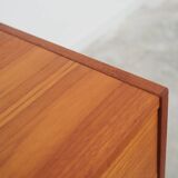 Commode en teck, design danois, années 1970, fabriquée au Danemark
