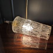 Moulded glass lampshade from the 1960s-1970s.