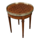 Small bouillotte table in marquetry – mid 20th century