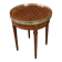 Small bouillotte table in marquetry – mid 20th century