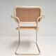 Set of 4 webbing Italian design chairs, 1980s