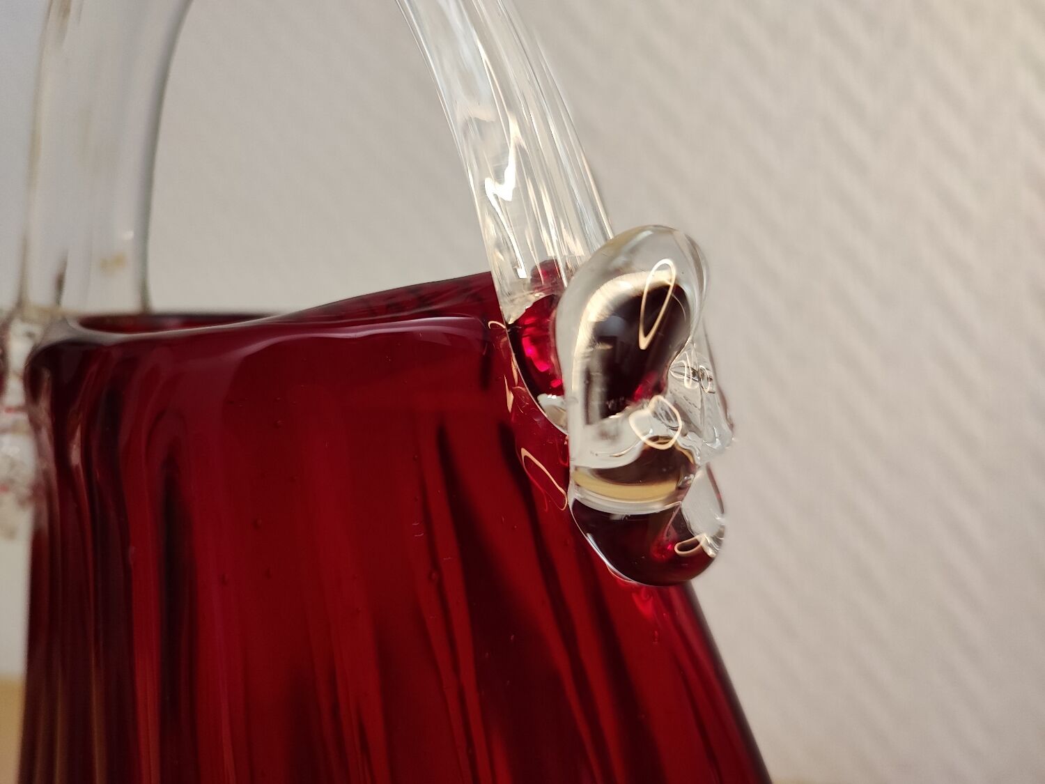 Murano glass bag
