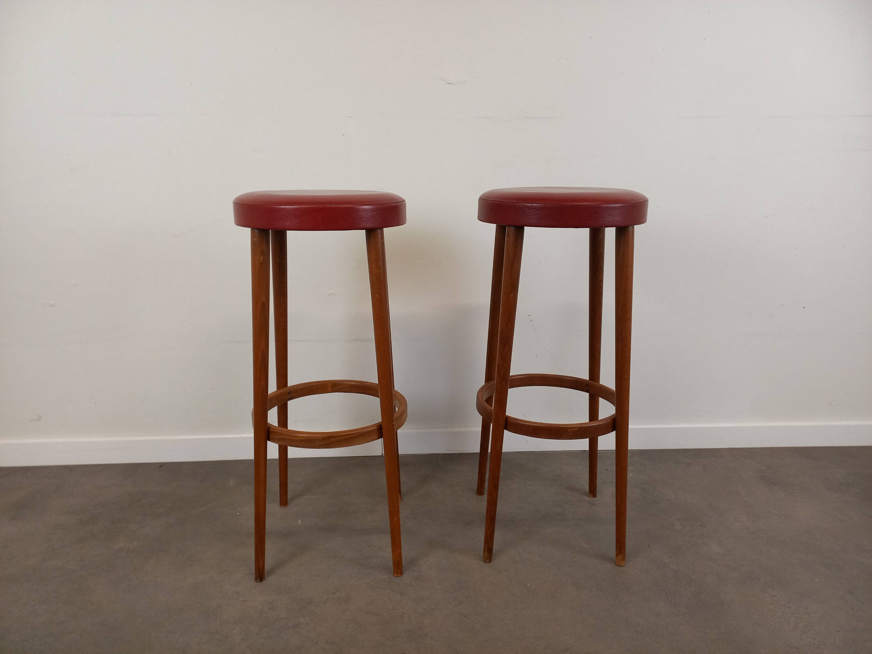 Pair of vintage bar stools