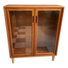 Teak showcase cabinet 1970s