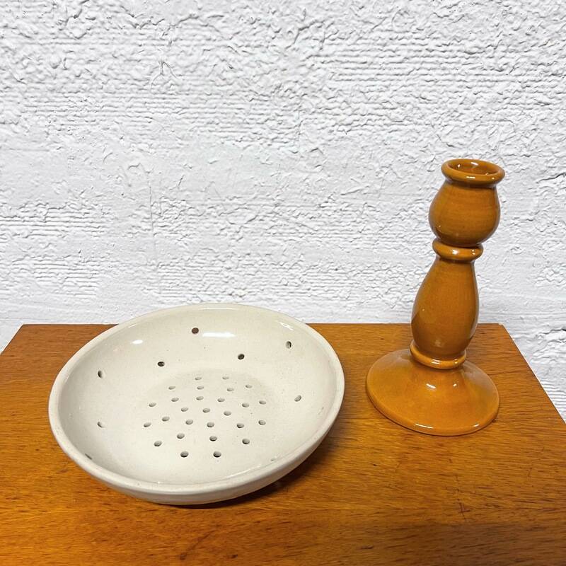 Terracotta draining plate