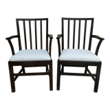 Pair of armchairs signed, Beithcraft, 60s