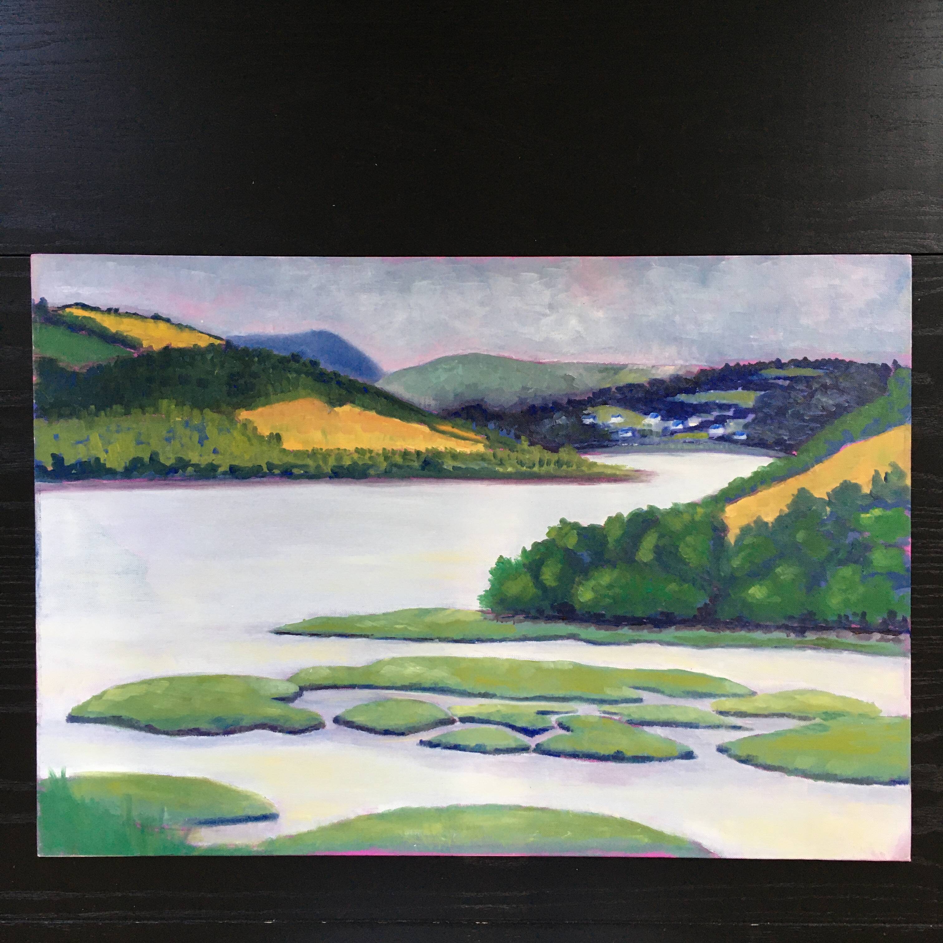 Painting Breton abers