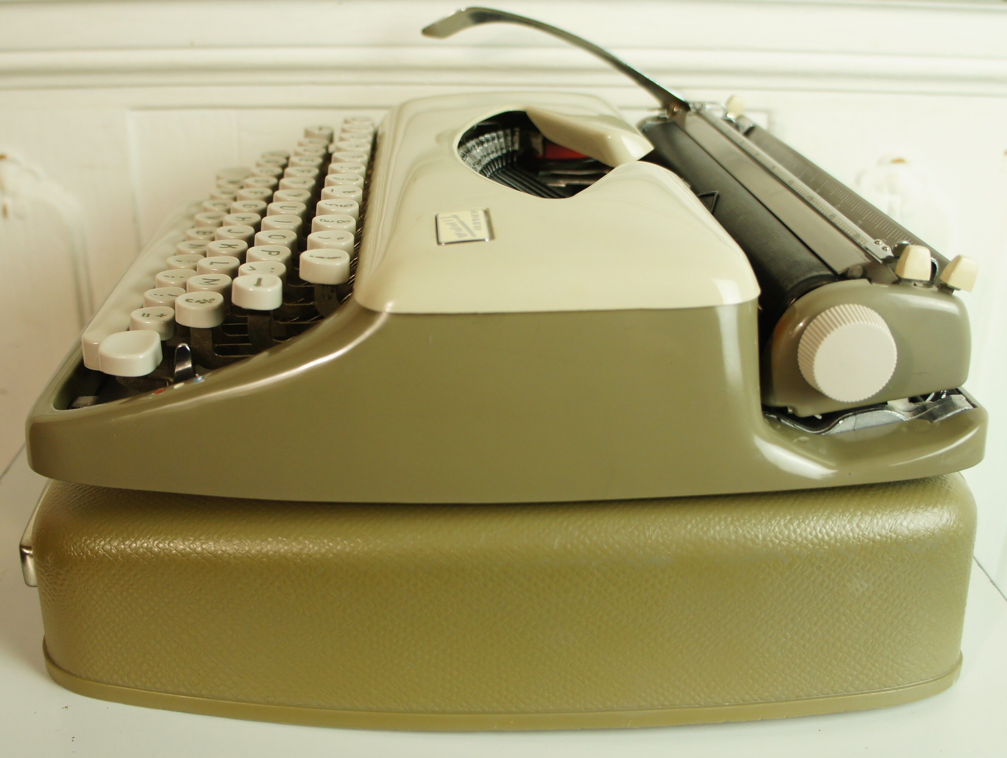 Adler Tippa typewriter, imported from Germany, circa 1960