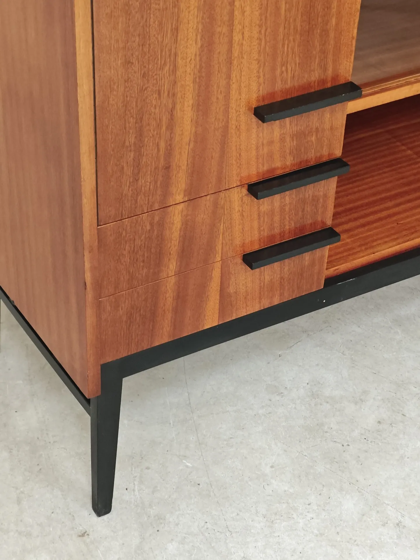 Wooden sideboard by Frantisek Mezulanik for Up Zavody 60