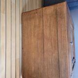 Vintage solid oak jam maker