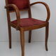 Fauteuil bridge rouge