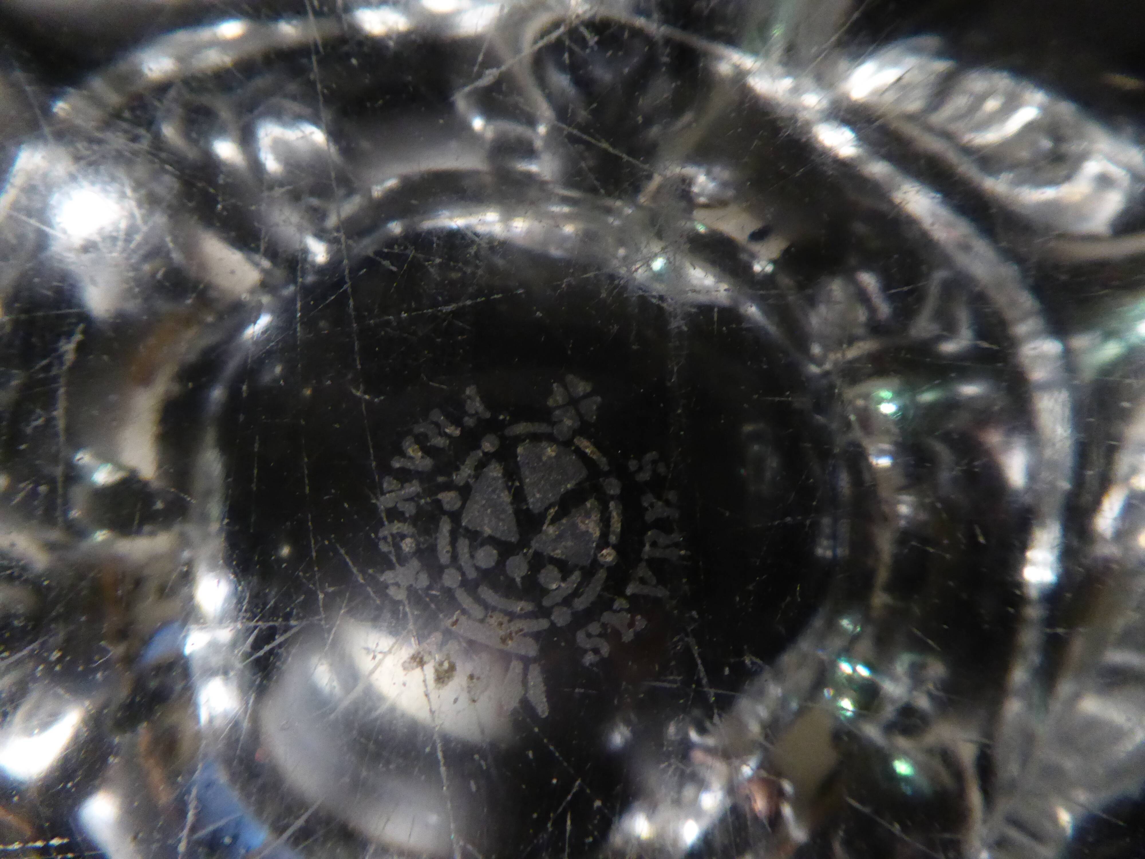 Ashtray or empty crystal pocket of Sèvres