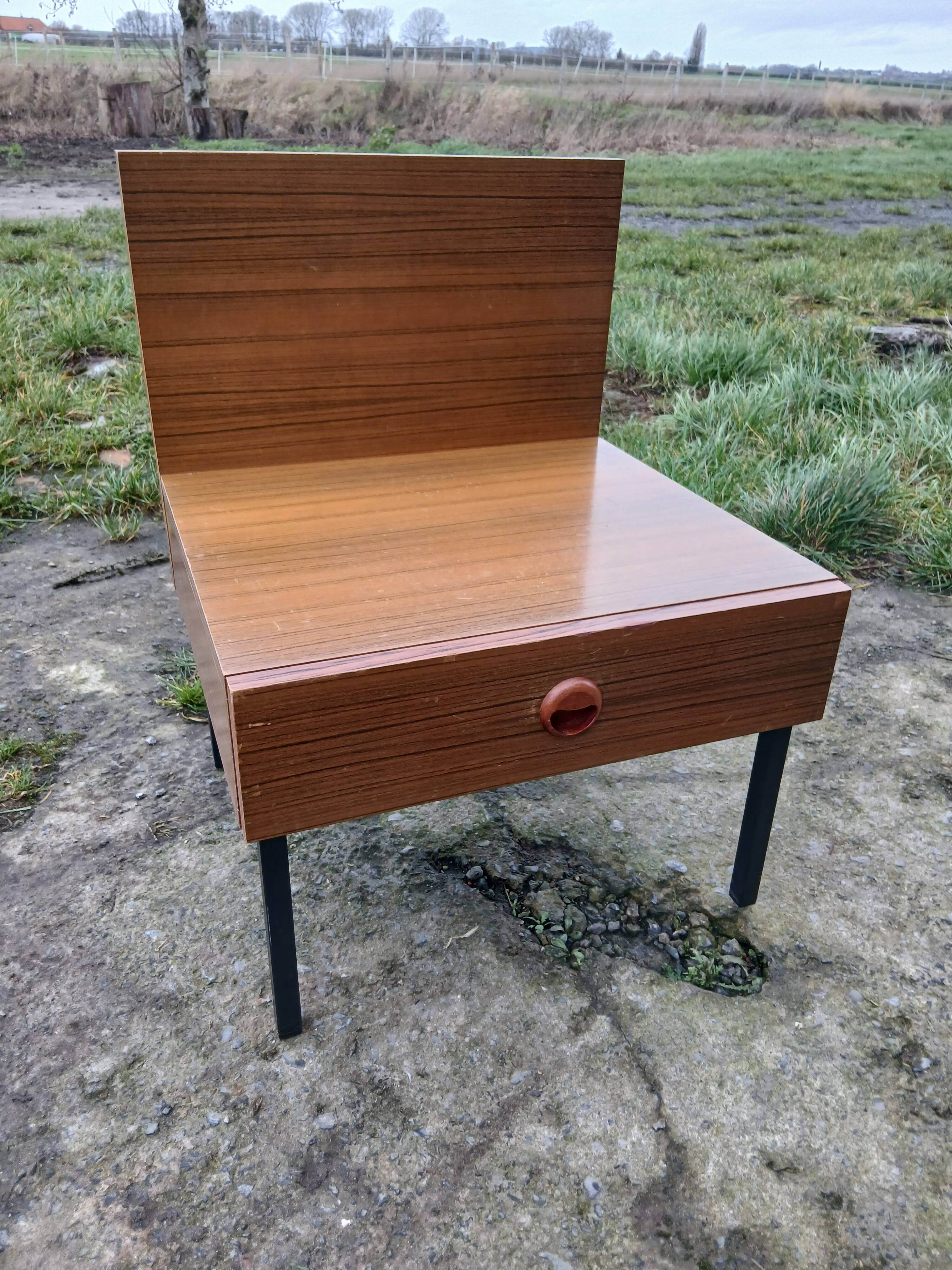 Vintage bedside table