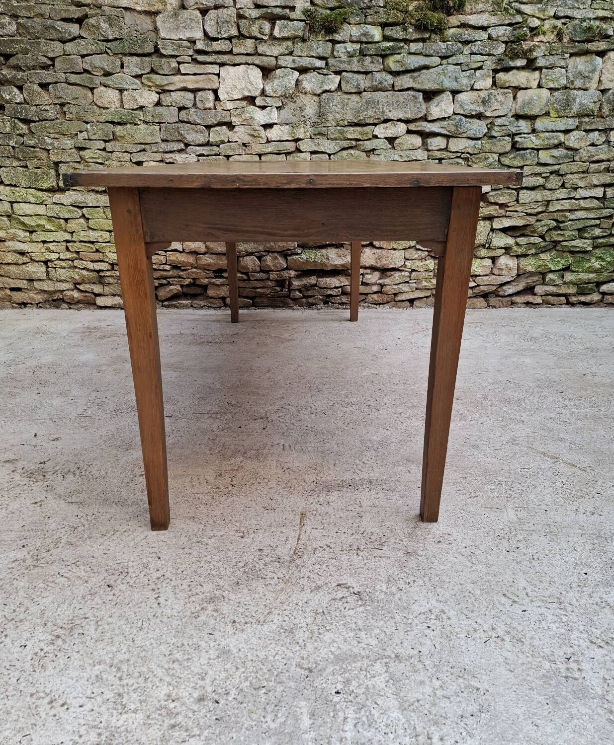 Oak farmhouse table 200cm