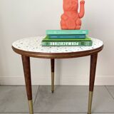 Tripod pedestal table year 1950