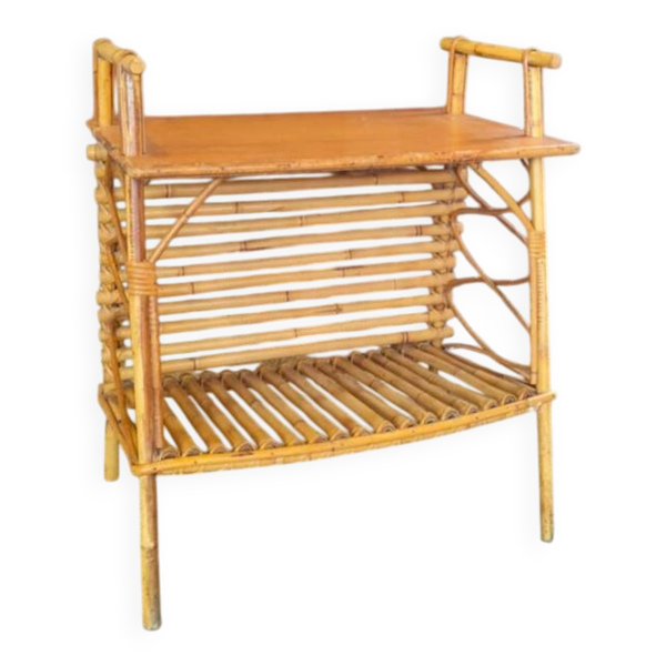 Table d'appoint en rotin