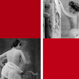 Vintage photography woman cabaret 1900 - Lot 3 x A4