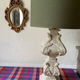 Golden rockery mirror