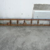 bamboo coat holder Napoleon III 4 hooks