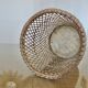 Rattan wastebasket, office, 1960 1970