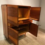 Bookcase, Commode, Bar, Bydgoskie Fabryki Mebli, 1970 Poland