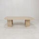 Italian Travertine Coffee Table, 1980's