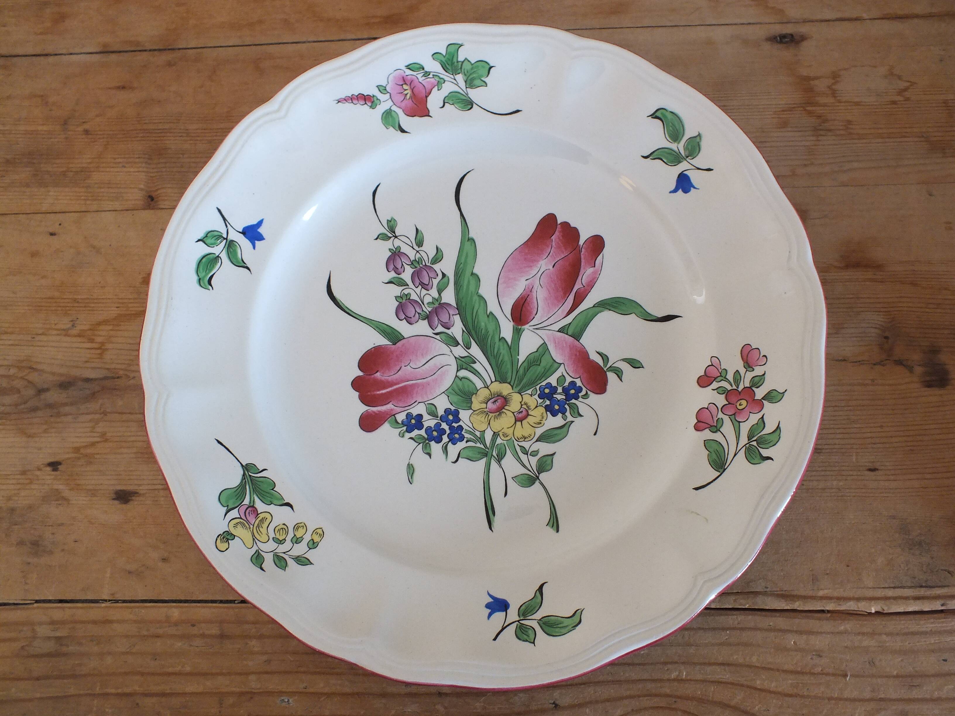 6 flat plates Lunéville KG street light model for starters