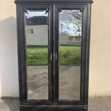Black notary cabinet