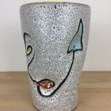 Ceramic vase Bessonne 60s
