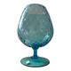 Optical vase in polished glass Italy