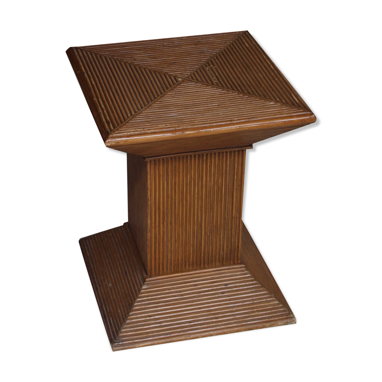 Bamboo and rattan design column