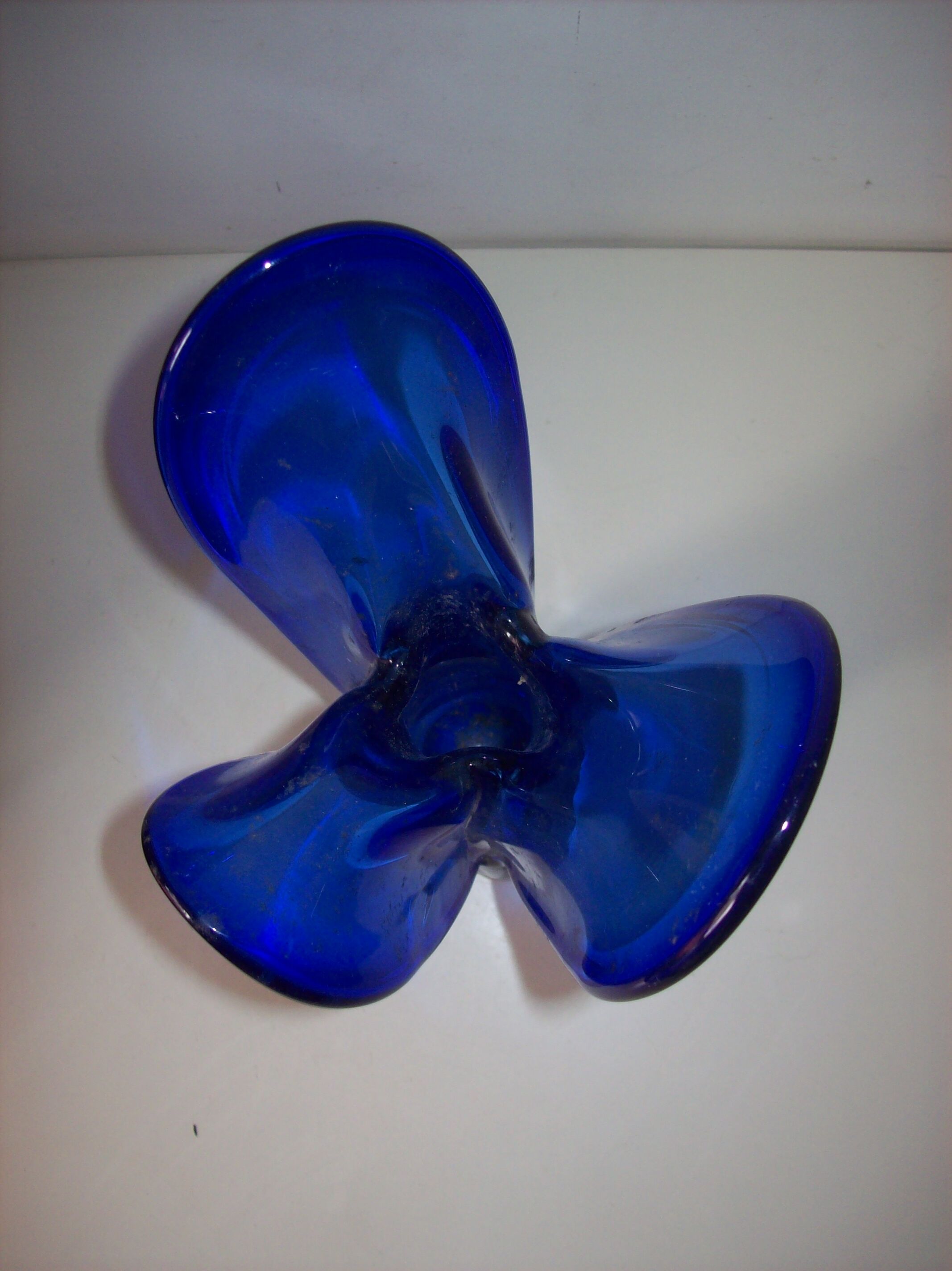 Blown glass vase