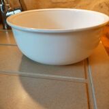 White bowl in earthenware