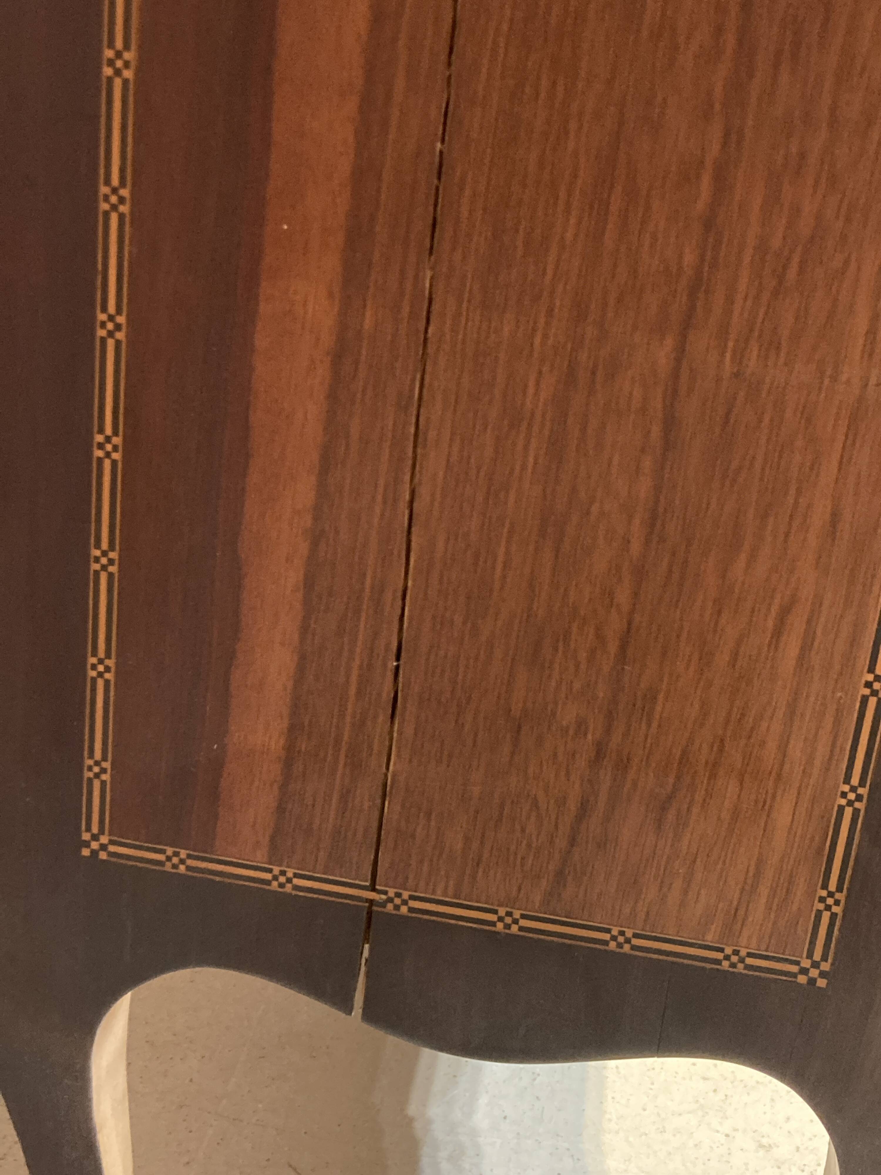 Louis XVI style chest of drawers with pink marble top