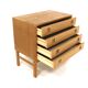 Scandinavian oak chest of drawers, Sweden, 1960