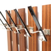 Large vintage coat rack with hooks made in the 60s