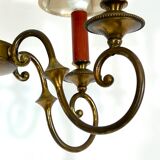 Arredoluce Monza, brass floor lamp from 50s