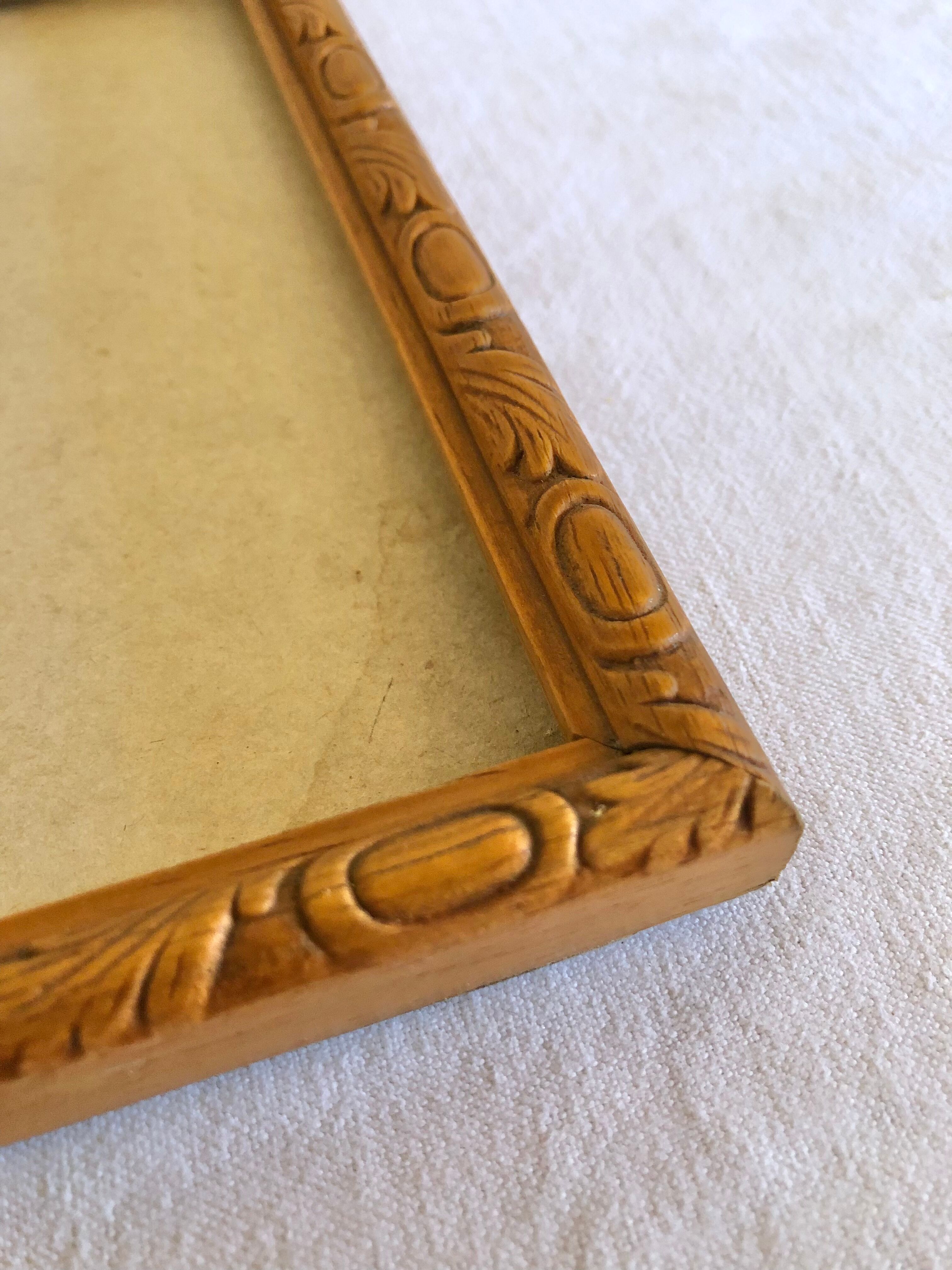 Vintage wooden frame