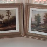 Pair of old paintings