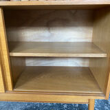Oak buffet enfilade