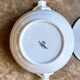 Sarreguemines blue earthenware soup tureen