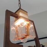 60s Murano glass pendant light